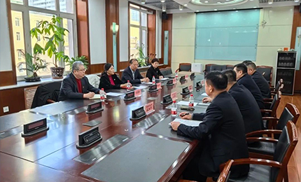 旋乐吧spin8股份董事长胡晓萍、总裁芦传有赴黑龙江省药品监督管理局座谈交流